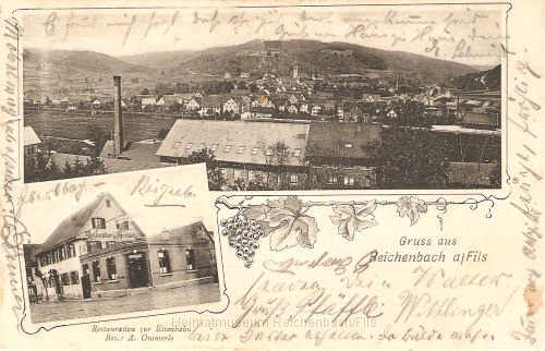 Zur Eisenbahn.jpg - Restauration zur Eisenbahn, Besitzer: A. Ommerle