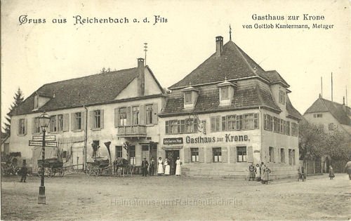 gast14.jpg - Gasthaus zur Krone von Gottlob Kuntermann, Metzger