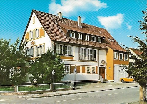 traub18.jpg - Ansichtskarte vom Gästehaus Traub, 7313 Reichenbach/Fils