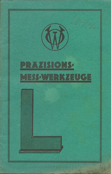 ommer1.jpg - Katalog "Präzisions-Mess-Werkzeuge" der Firma Willy Ommerle, Messwerkzeug-Fabrik, Reichenbach-Fils.