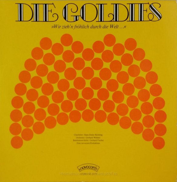 goldies vorne klein.jpg - Langspielplatte des Realschul-Chors "Die Goldies" (früher: "Suny Girls").
