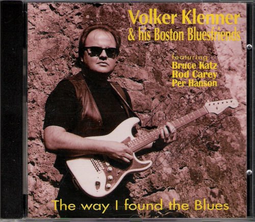 kunst1.jpg - Signierte CD "The way I found the Blues" des Reichenbachers Volker Klenner, erschienen 2001.