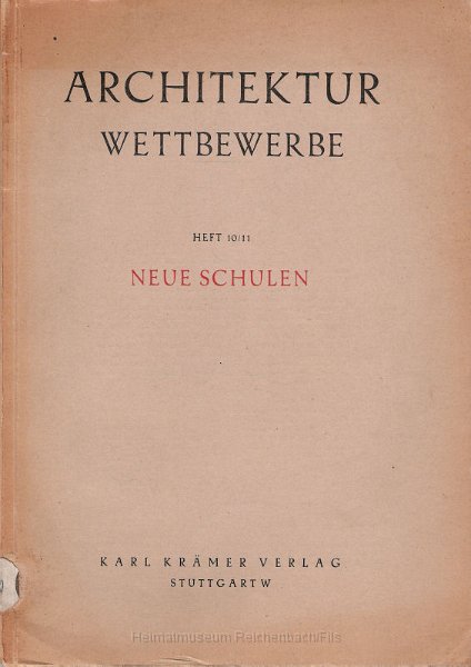 buch16.jpg - Buch "Architektur-Wettbewerbe", Heft 10/11 "Neue Schulen"