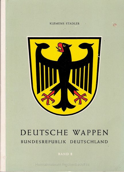 buch18.jpg - Buch "Deutsche Wappen, Band 8", enthält u.a. eine Beschreibung des Wappens der Gemeinde Reichenbach an der Fils
